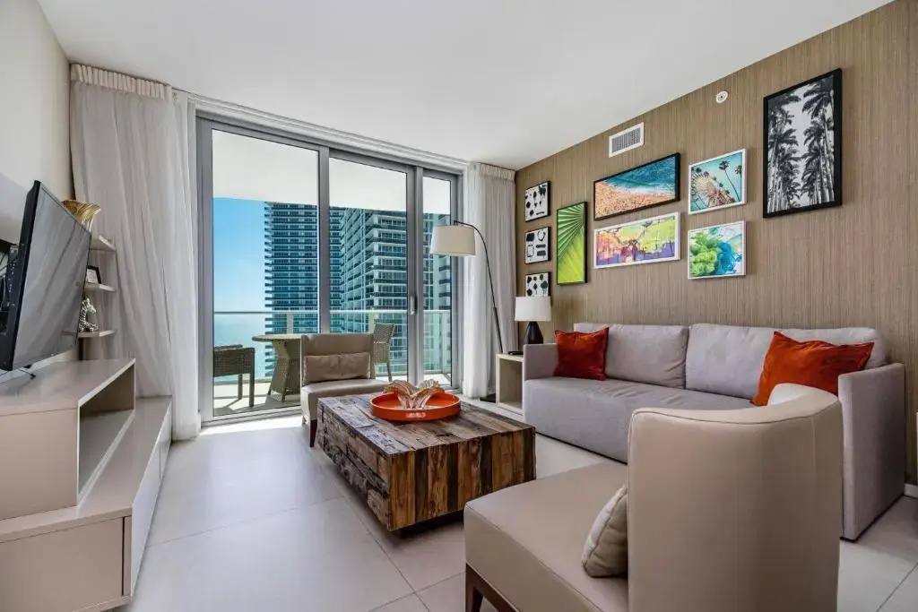 photo 1 of Ocean View 2 bedroom rental Hyde Beach Resort 15th floor Miami