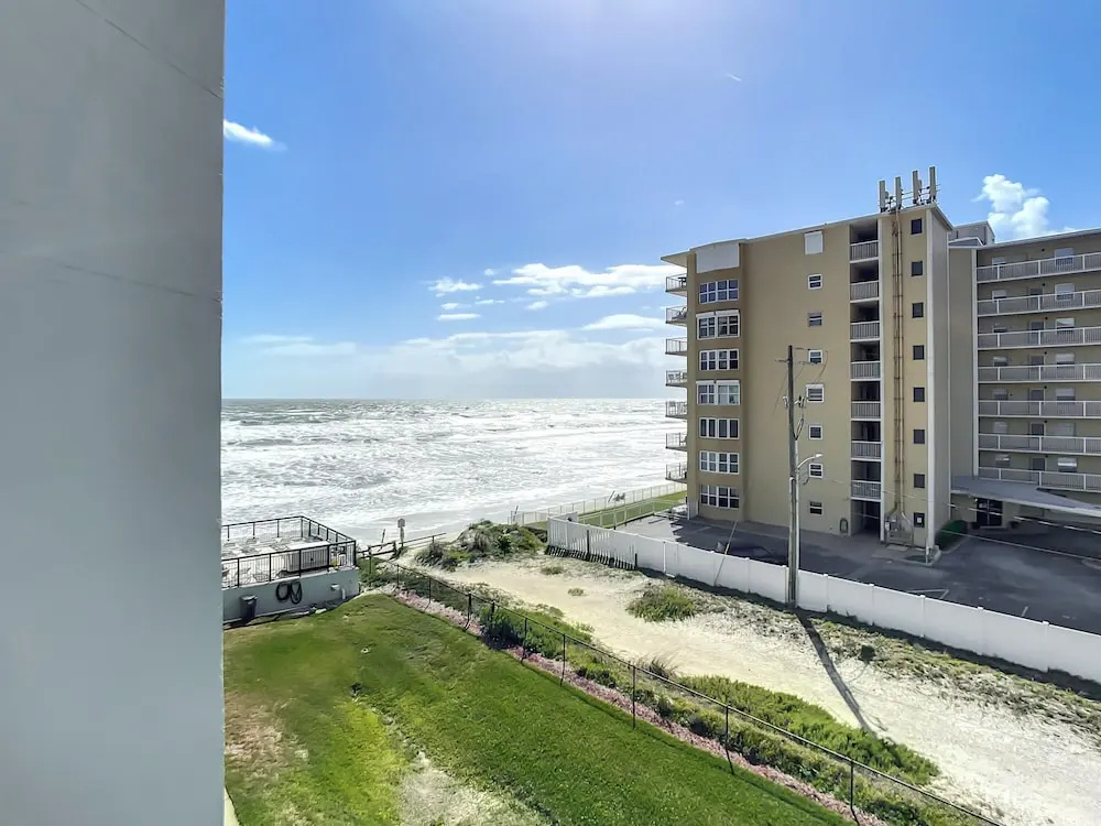 photo 1 of Ocean View With a Beachfront Pool at Ocean Trillium Condo 402
