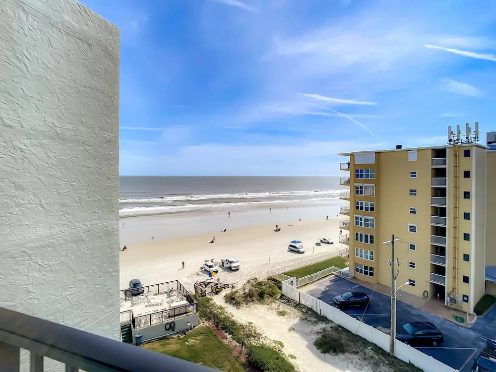 photo 1 of Ocean View With a Beachfront Pool at Ocean Trillium Condo 702