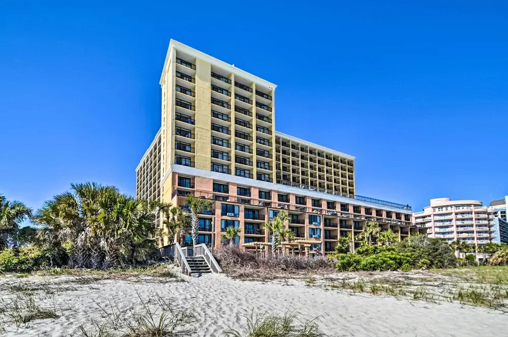 photo 1 of Oceanfront Myrtle Beach Studio w/ Huge Balcony!