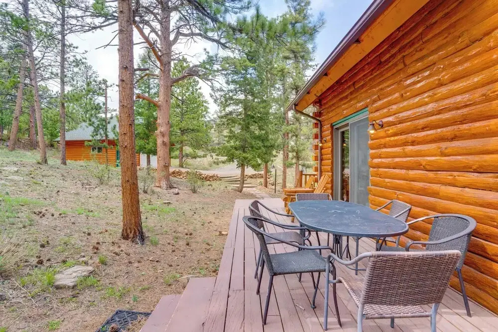 photo 1 of Picturesque Log Cabin in Estes Park: 9 Mi. to Rmnp