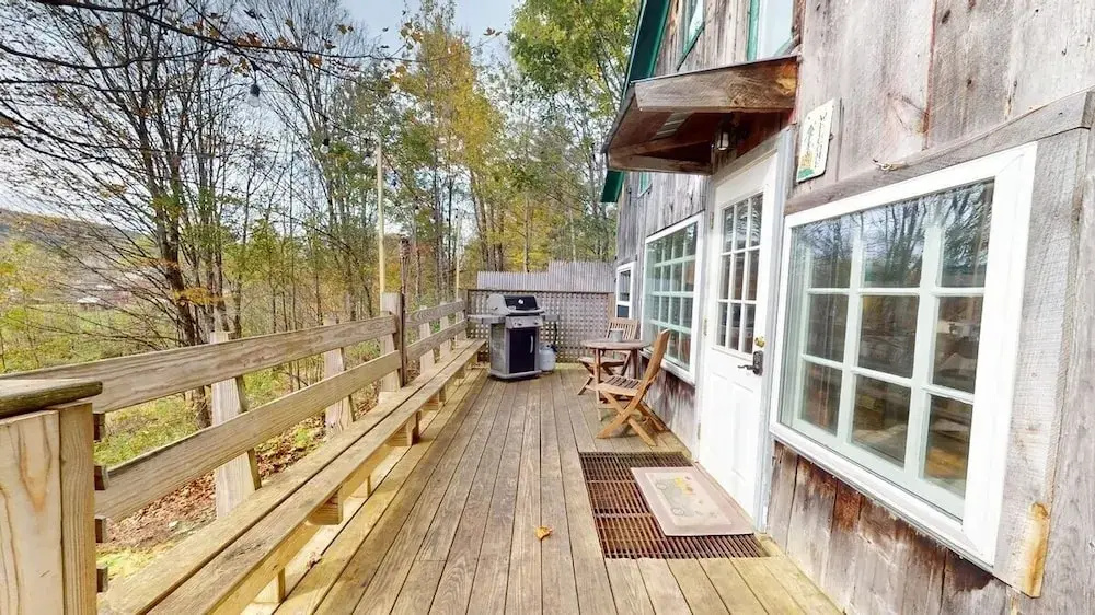 photo 1 of Pond View Cabin-Rustic two-bedroom loft, a short drive to Chittenden Reservoir, Killington & Rutland 2 Cabin by RedAwning