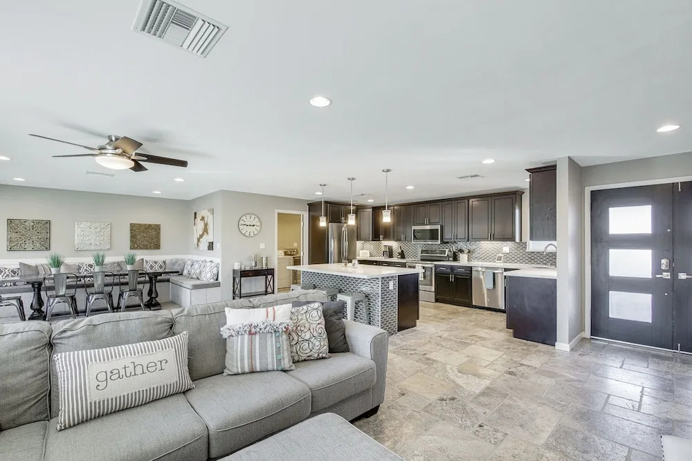 photo 1 of Posh Getaway w/ Pool & Resort-Style Backyard home