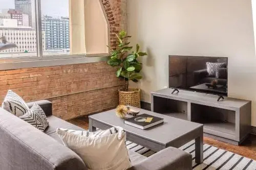photo 1 of Relaxing 1 Bed, 1 Bath Dallas Downtown Apartment