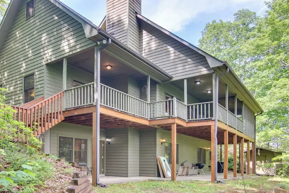photo 1 of Relaxing Saluda Home Near Waterfall Trails!
