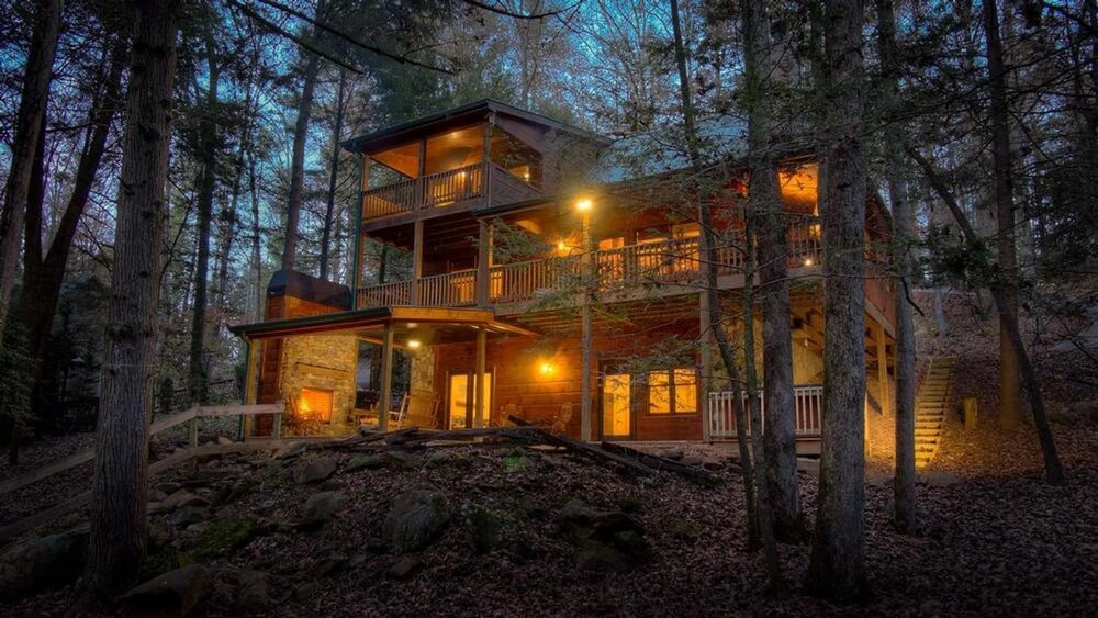 photo 1 of River Rush Cabin by Escape to Blue Ridge