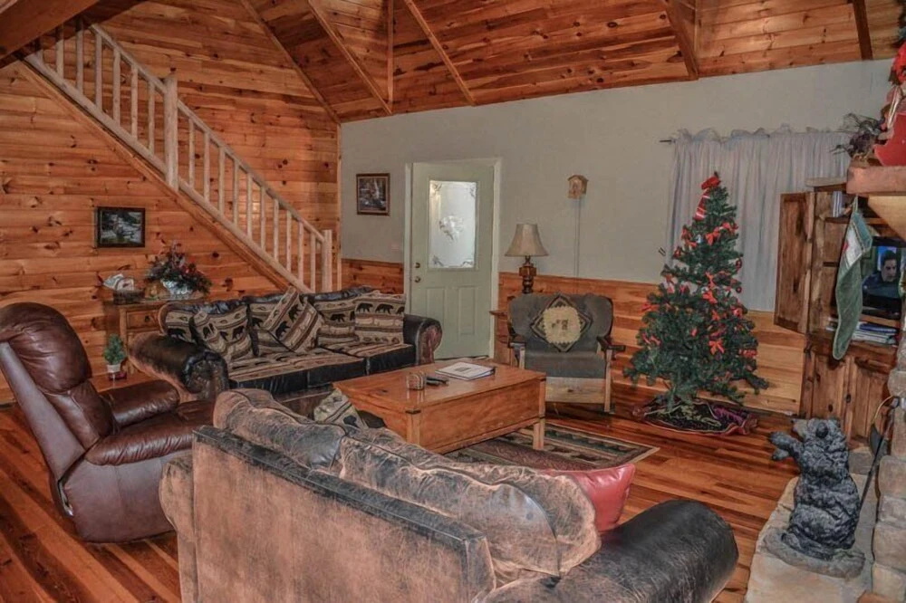 photo 1 of Riverbend Reserve' Cabin w/Pvt Yard+Fire Pit