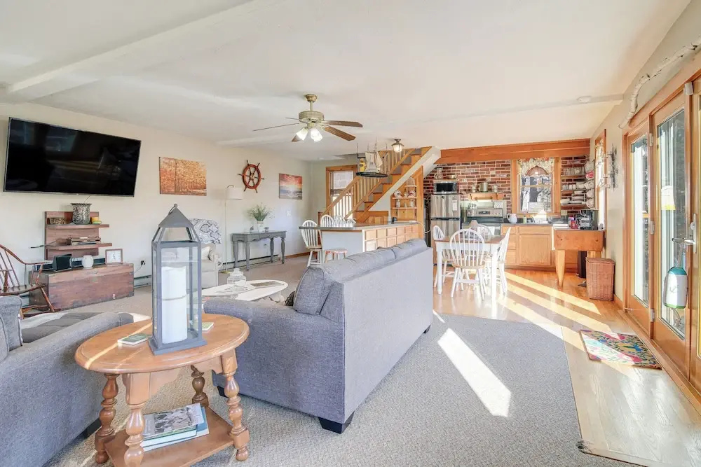 photo 1 of Riverfront Kingston Cottage w/ Deck, 2 Mi to Beach