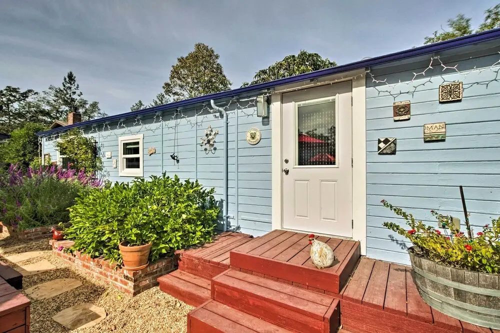 photo 1 of Romantic Casita w/ Garden + Deck 2 Miles to Plaza!