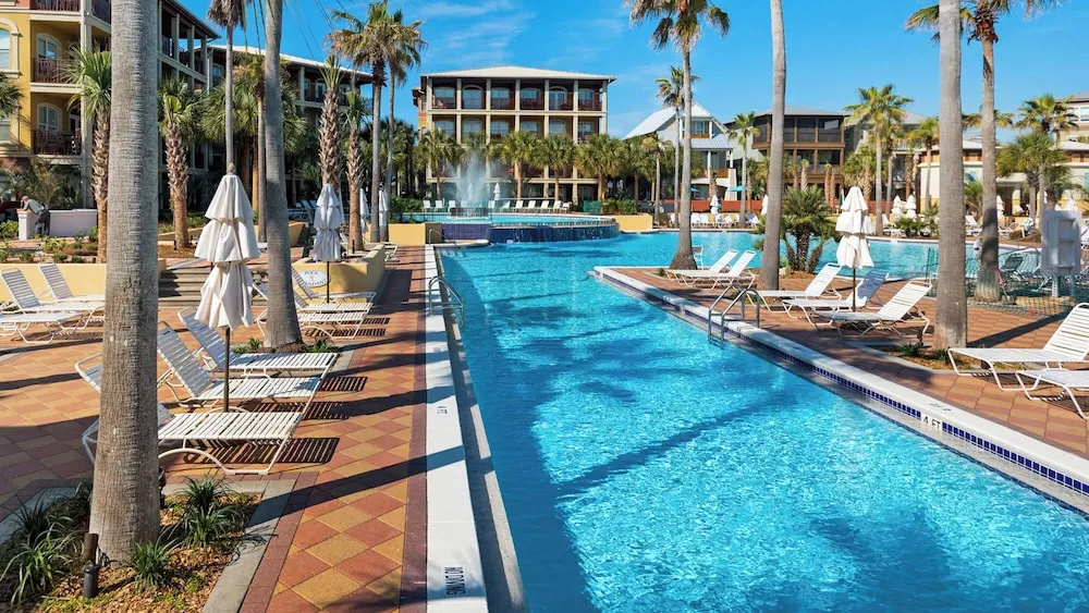 photo 1 of Seacrest Lagoon Pool - Free Tram to Beach - Sleeps 12