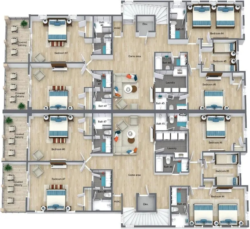 photo 1 of Seaside West 12 Bdrm, 11.5 Bath, Private Pools, Sleeps 36