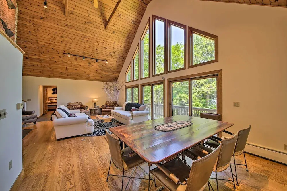 photo 1 of Sebago Lake Gem on Private Cove w/ Boat Dock!