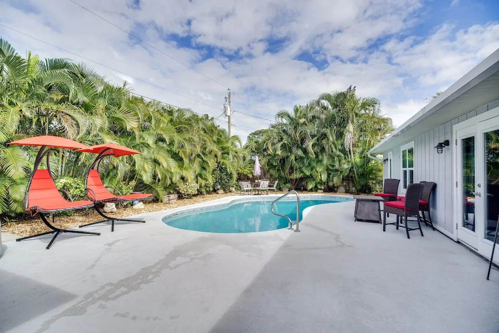 photo 1 of Sebastien Home w/ Pool & Gazebo - 8 Mi to Beaches!