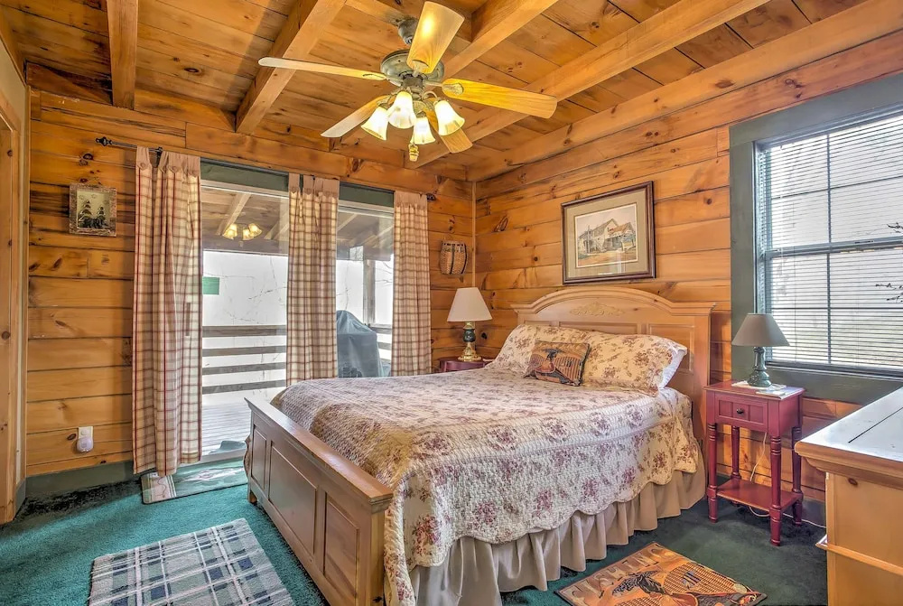 photo 1 of Serene Cabin in the Smokies w/ 2 Decks & Hot Tub!