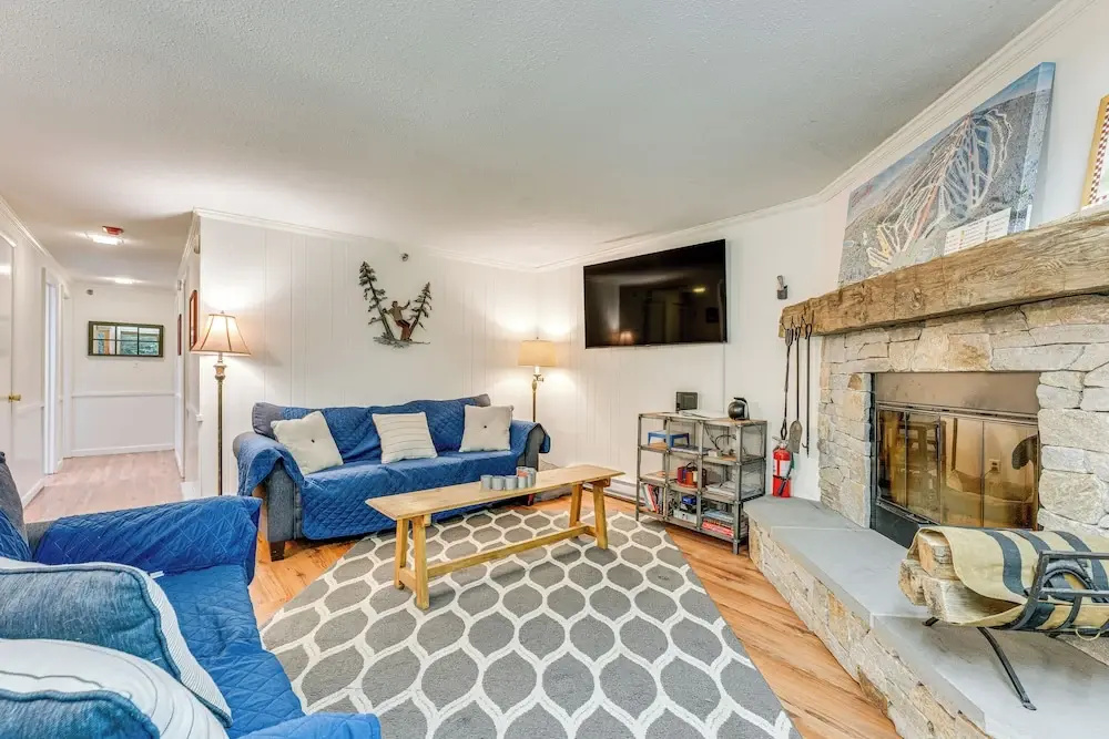 photo 1 of Renovated Ski-in/ski-out Peru Condo at Bromley Mtn