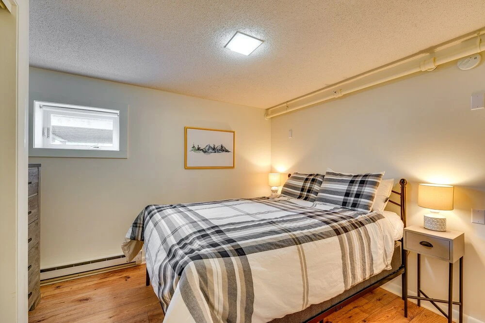 photo 1 of Ski-in/ski-out Bromley Mtn Condo: Wood Fireplace!