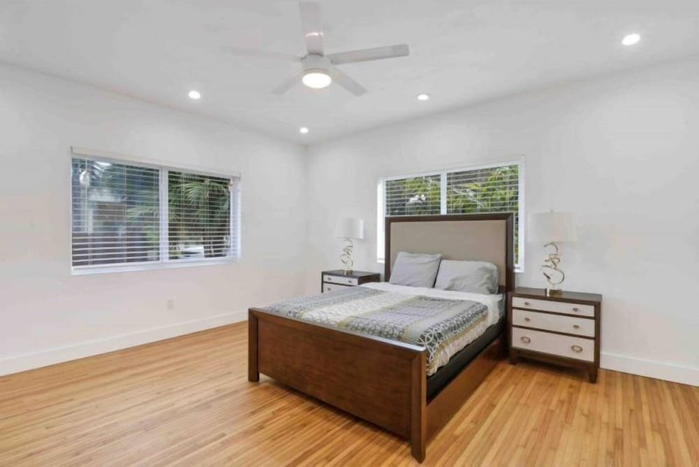 photo 1 of Sleek Miami Shores Residence With Hot Tub