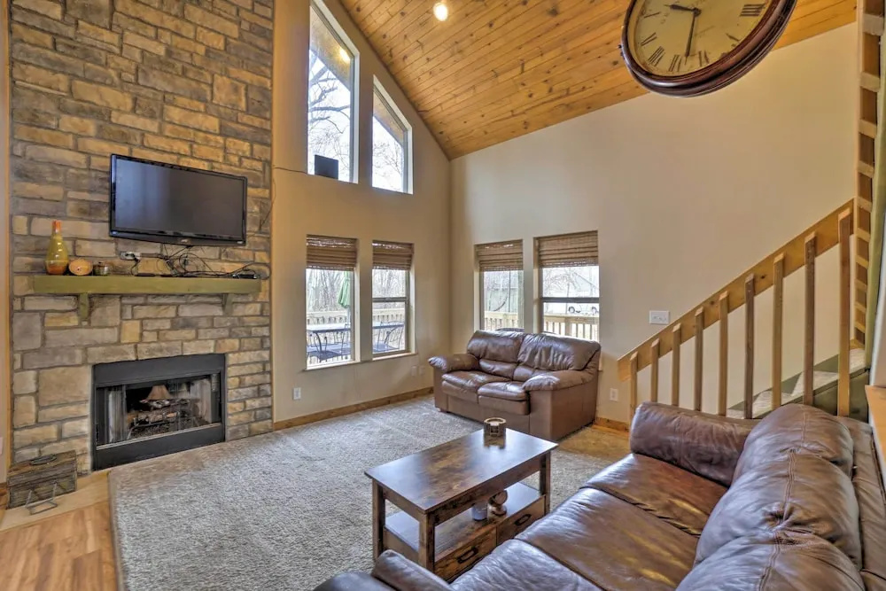 photo 1 of Spacious Buckeye Lake Home w/ Hot Tub & Fire Pit!