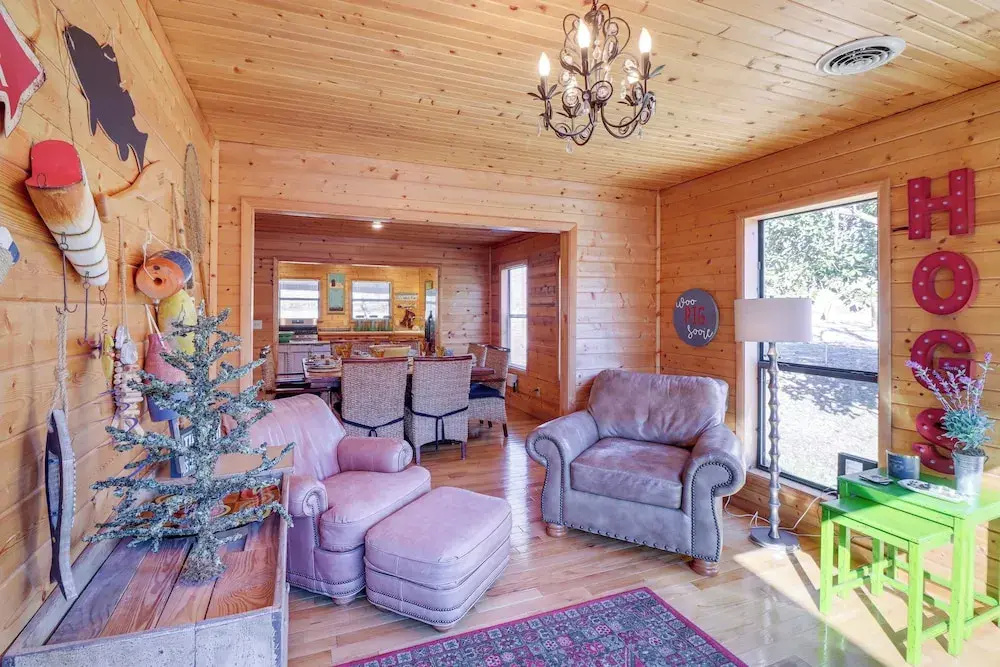 photo 1 of Spacious Cabin w/ Private Dock on White River!
