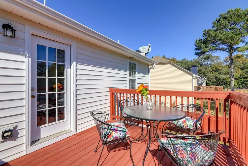 photo 1 of Spacious Georgia Home w/ Deck, Grills & Fireplace!