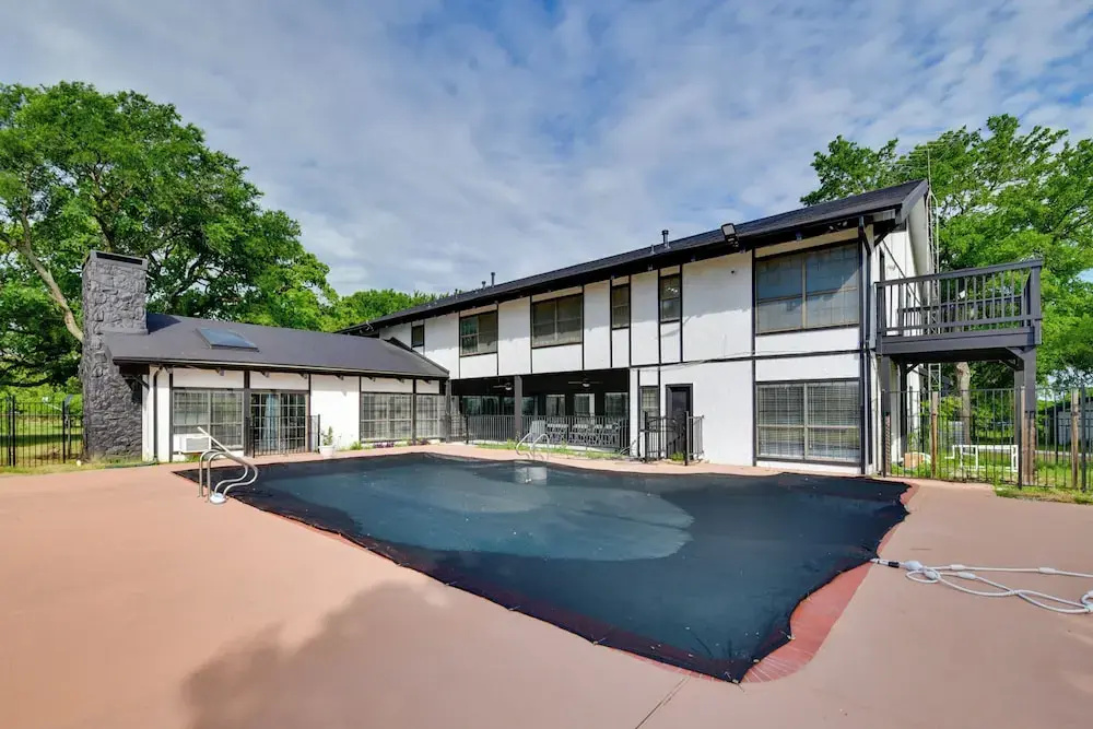 photo 1 of Private Pool: Pilot Point Home on 45 Acres