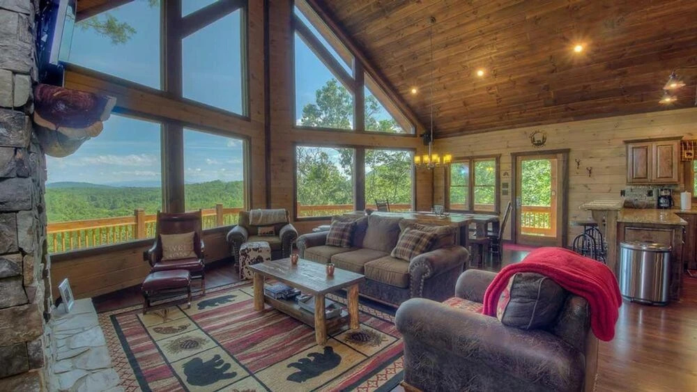 photo 1 of Stone Pine Lodge by Escape to Blue Ridge
