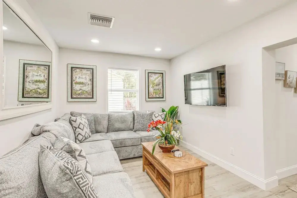 photo 1 of Heated Pool + Backyard: North Palm Beach Retreat!