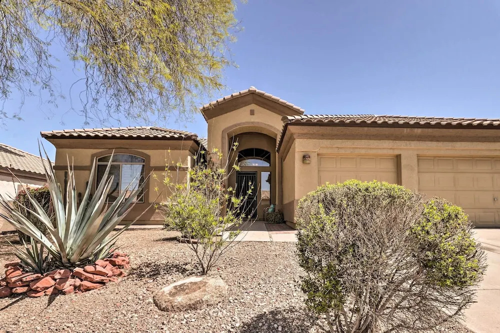 photo 1 of Sun-drenched Home w/ Private Pool in Goodyear