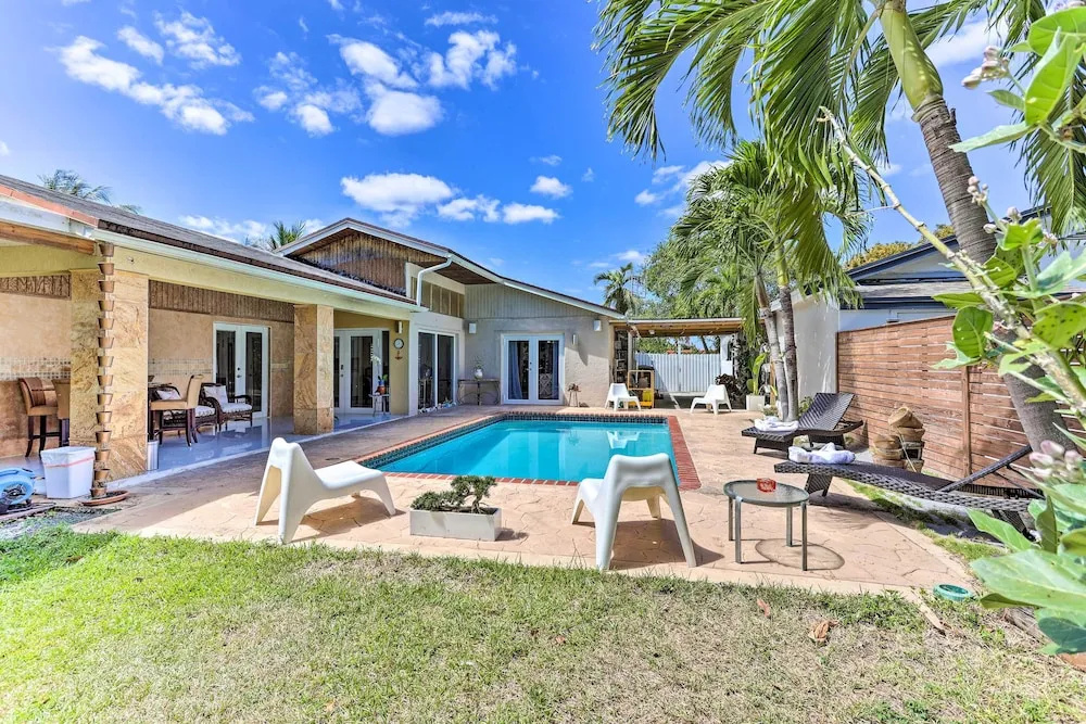 photo 1 of Sunny Miami Retreat - Pool, Patio & Gas Grill!