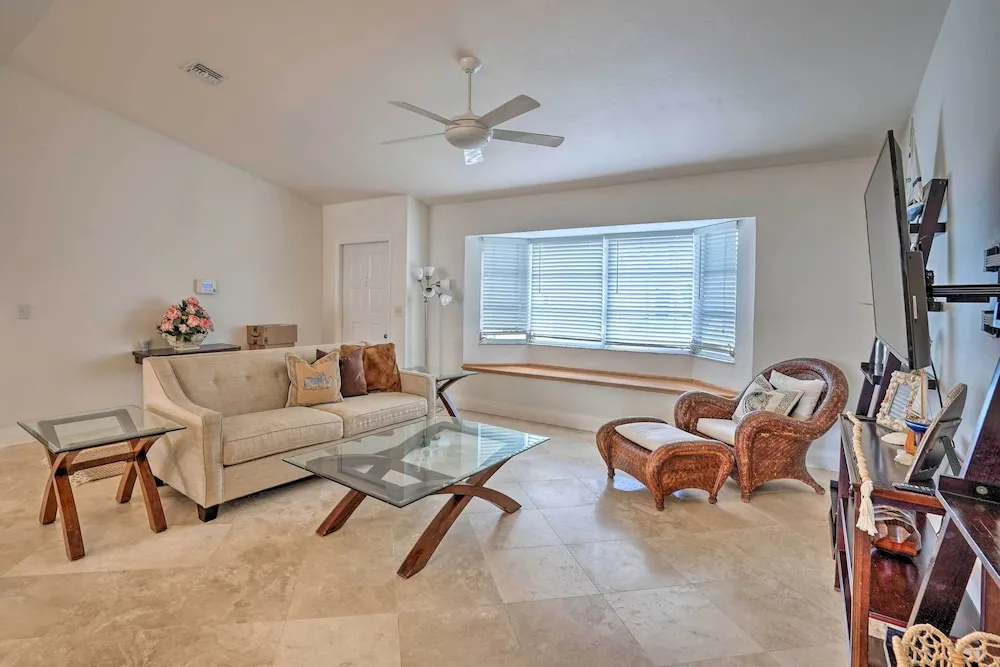 photo 1 of Pool Access & Beach Gear! Canalfront Naples Home