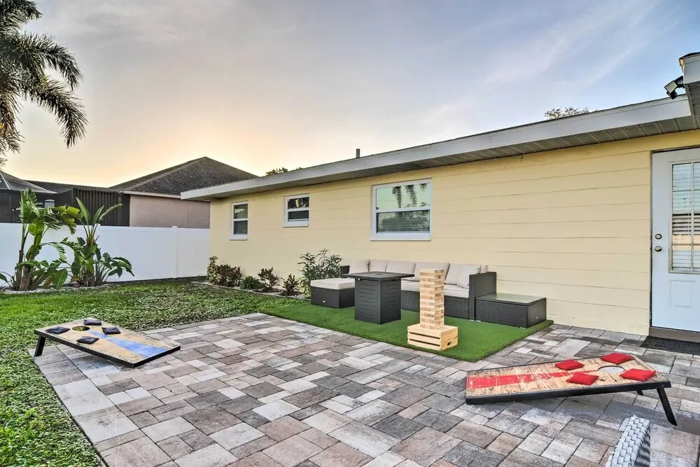 photo 1 of Sunny Seminole Home: Grill, Fire Pit & Fenced Yard