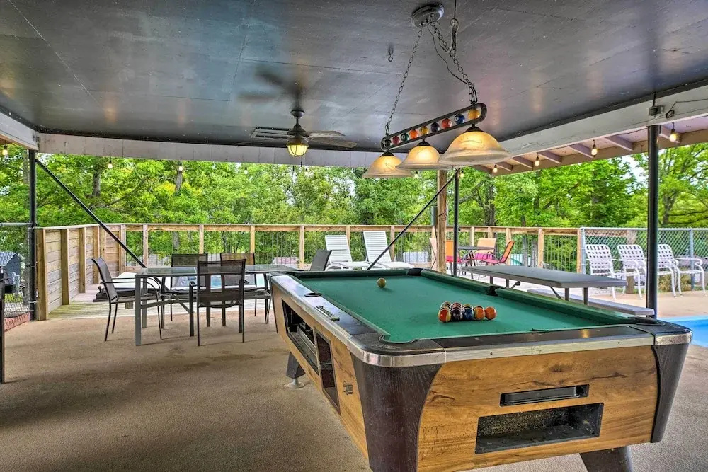 photo 1 of Pool Access! Waterfront Home on Table Rock Lake