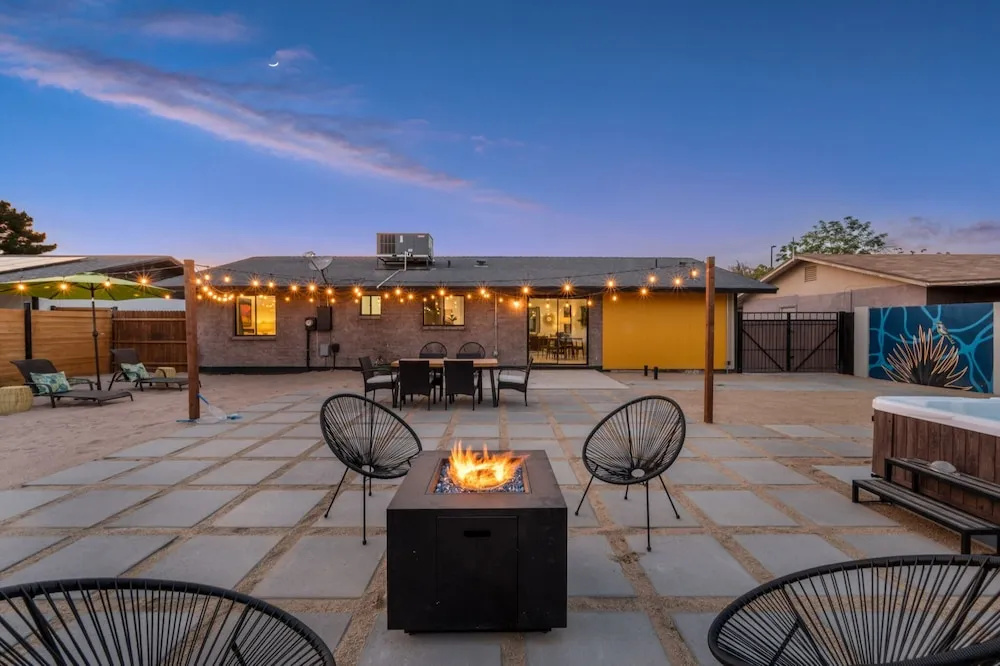 photo 1 of The Palms: Spacious 4-BR Retreat with Hot Tub near Gilbert by RedAwning