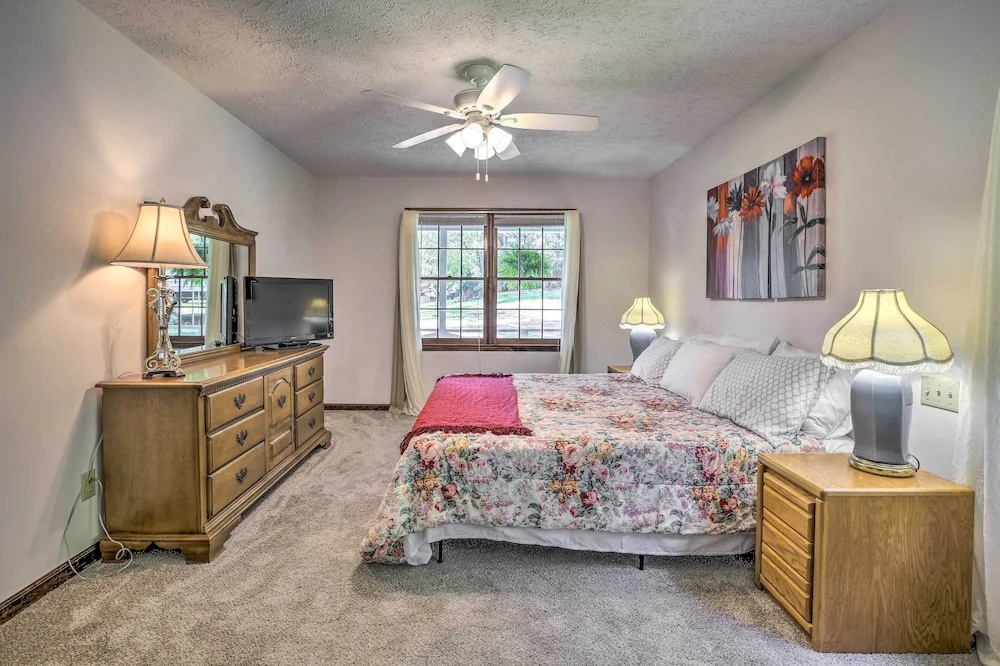 photo 1 of Quiet Home w/ Fire Pit - 1 Mi to Downtown Acworth!