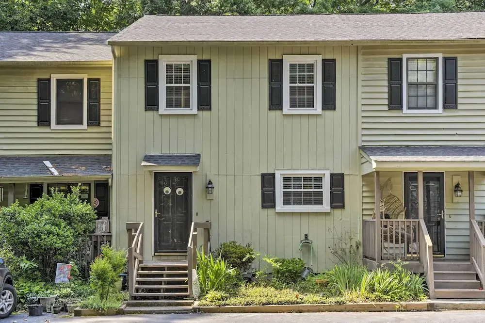 photo 1 of Tree-lined Durham Townhome: Close to Parks!