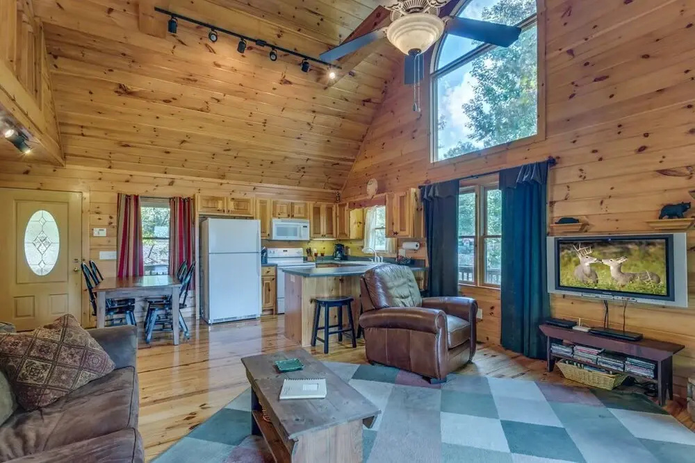 photo 1 of Treetops- Mtn View Cabin near Ocoee River