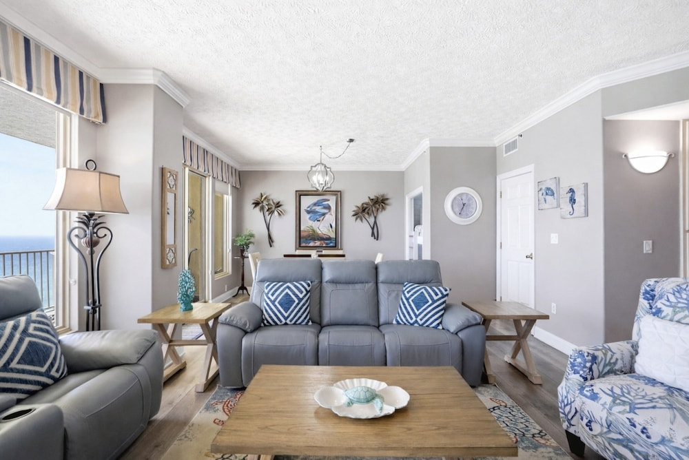 photo 1 of Relaxing Beachfront Condo with Beach Access - Unit 1603 by RedAwning