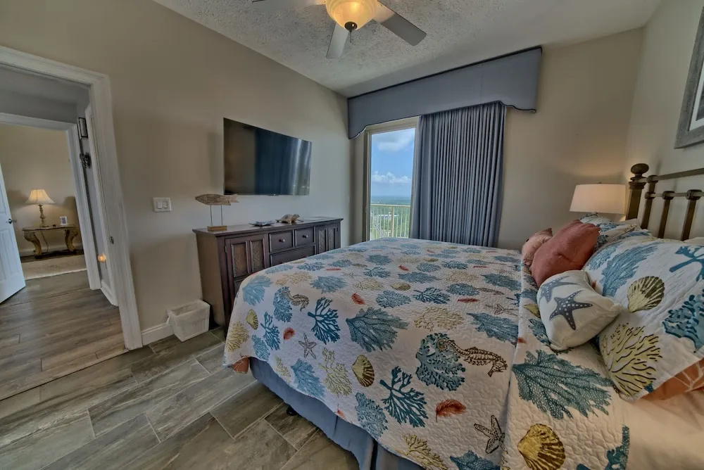photo 1 of Calming Beachfront Condo with Oversized Balcony Facing the Gulf - Unit 2101 by RedAwning