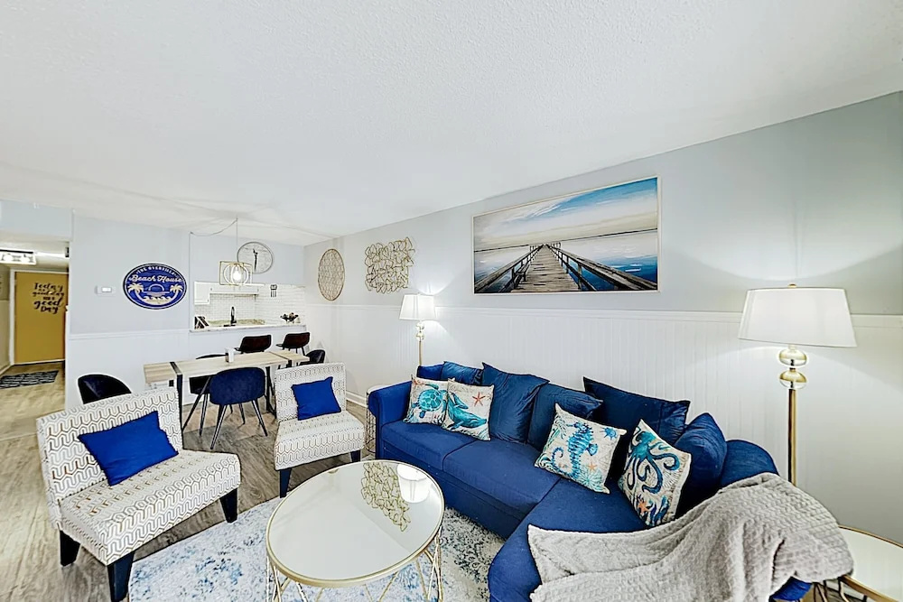photo 1 of Updated Beach Condo W/ Pool - Steps To Sand! Condo