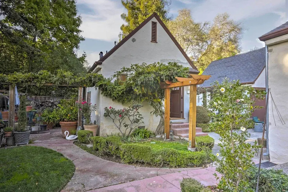 photo 1 of Updated Menlo Park English Tudor Garden Cottage!