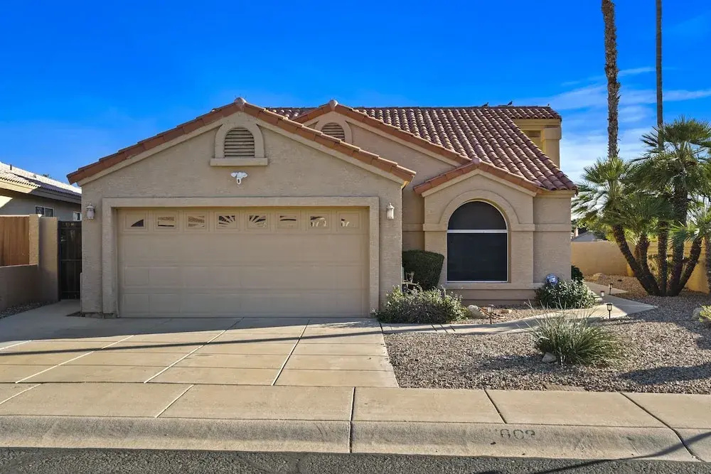 photo 1 of Spa, Furnished Patio: Upscale Phoenix Oasis!