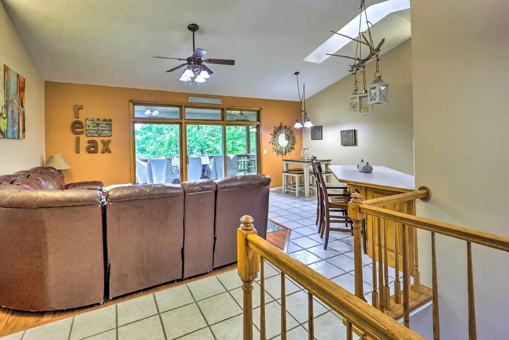 photo 1 of Waterfront Home on Beaver Lake w/ 2 Decks!