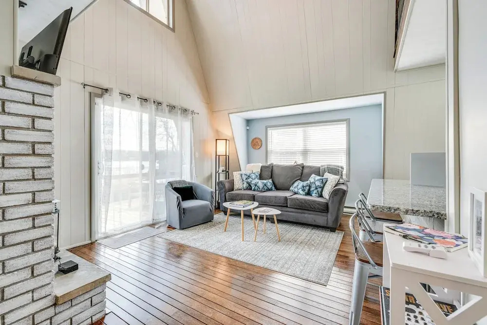 photo 1 of Dock & Sunroom: Waterfront Home Near Kalahari!