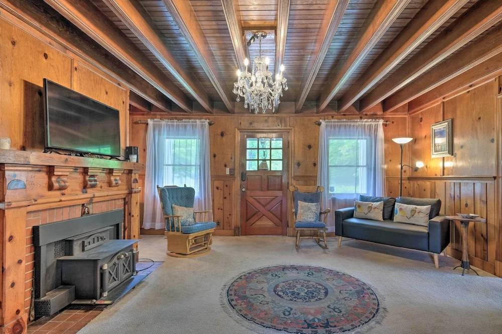 photo 1 of 2 Mi to Lighthouse: Waterfront Home w/ Dock!