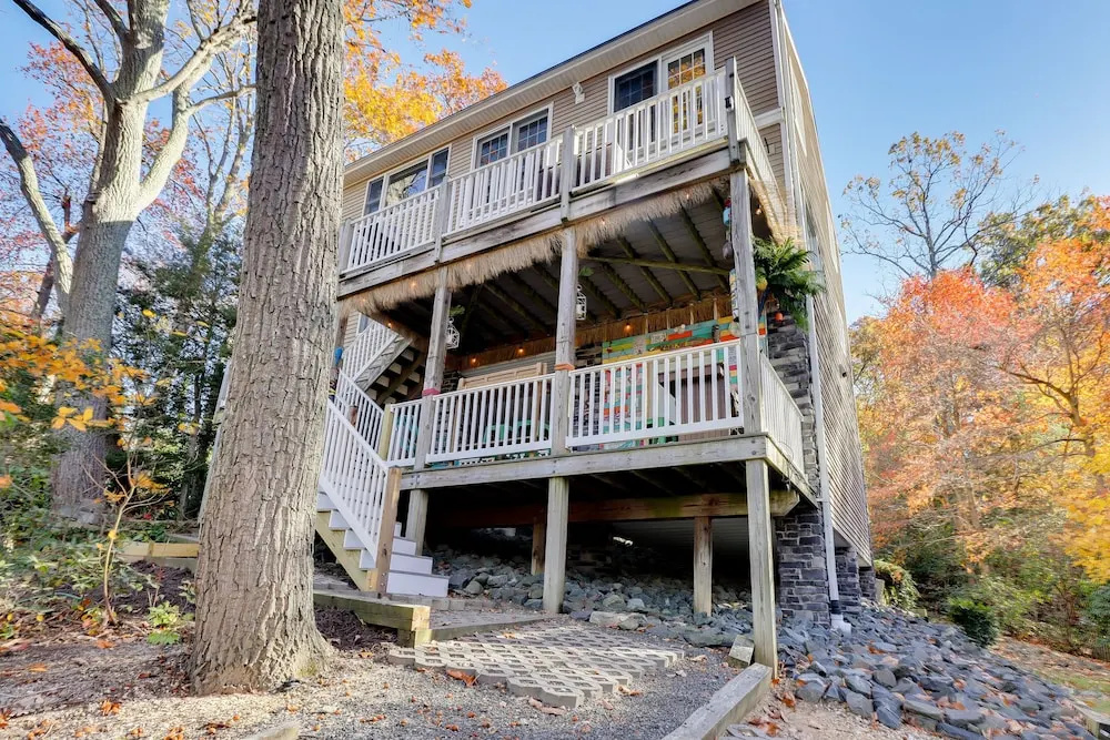 photo 1 of Waterfront Lusby Retreat w/ Deep-water Dock & Slip