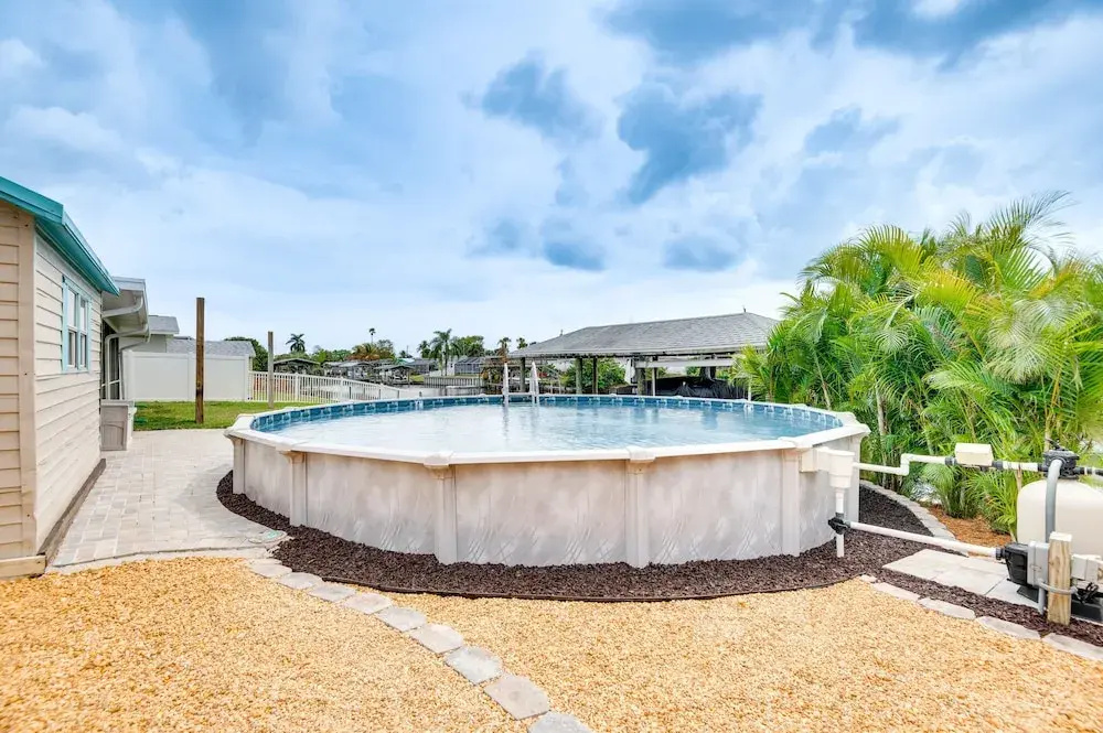photo 1 of Spacious Waterfront Home in Merritt Island w/ Pool