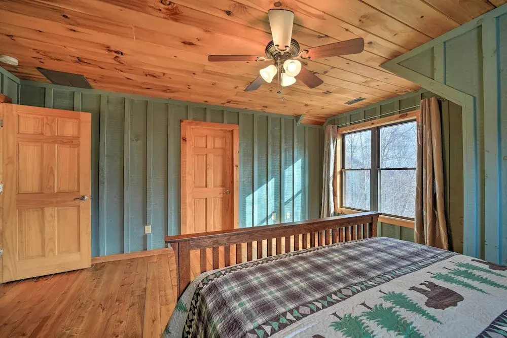 photo 1 of Decks & Mountain Views: Waynesville Getaway!