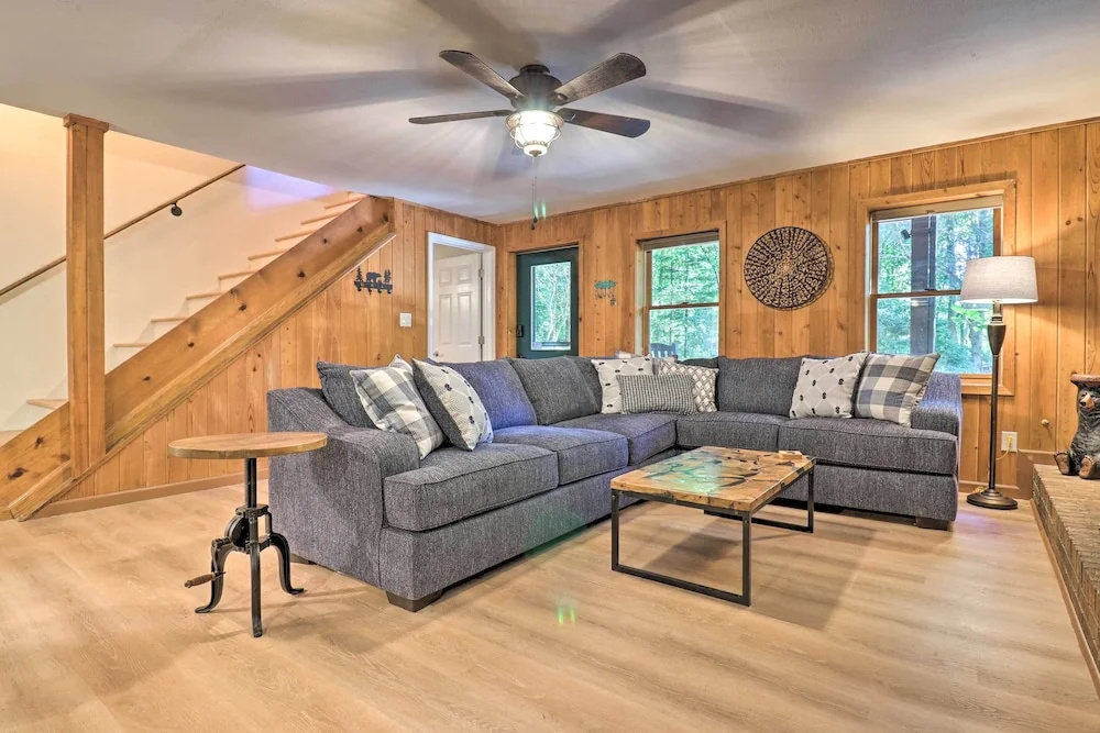 photo 1 of Game Room + Fire Pit: Weaverville Family Home!