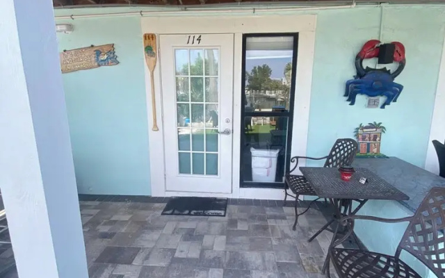 Studio with water view