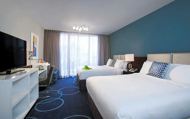 Quadruple room with city view